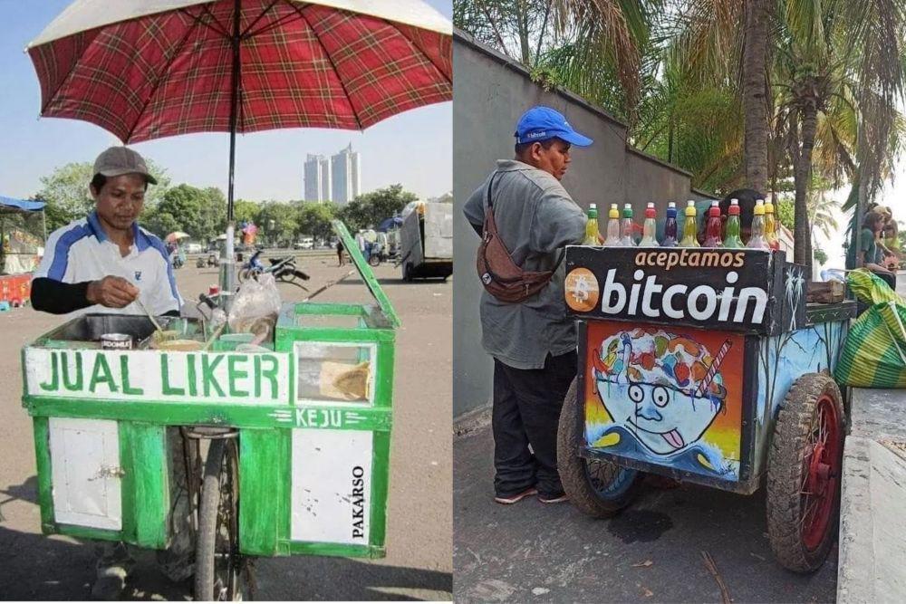 10 Tulisan Gerobak Abang-abang Ini Ngajak Bercanda, deh!