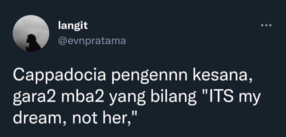 tanggapan warganet tentang Cappodocia (twitter.com/evnpratam