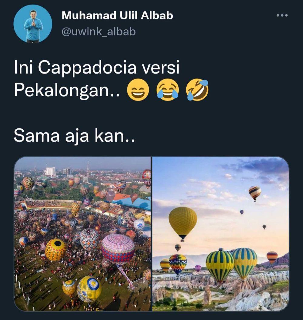 Cappadocia Viral karena Layangan Putus, Ini Kata Warganet
