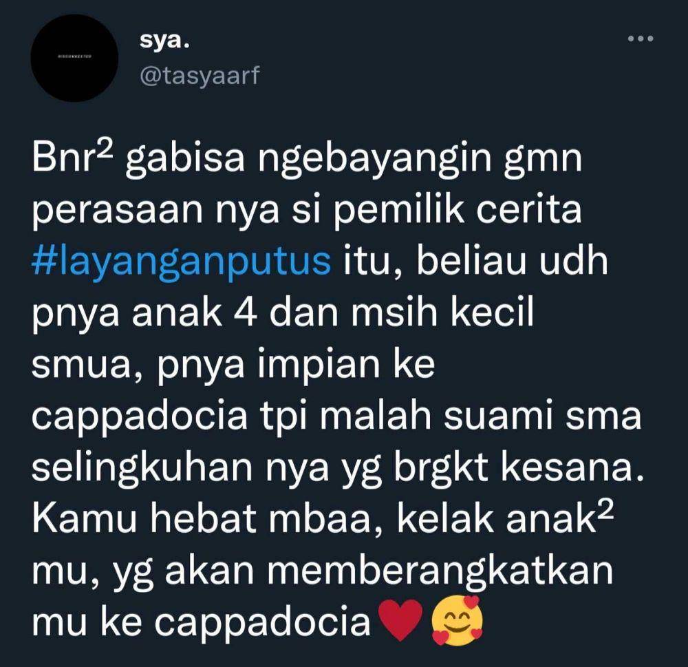 tanggapan warganet tentang Cappodocia (twitter.com/tasyaarf)