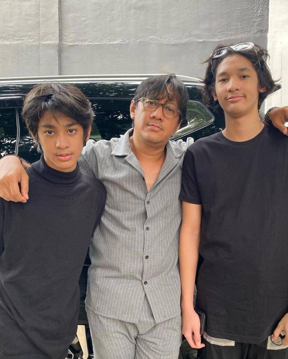 Andre Taulany dan buah hati (instagram.com/andreastaulany)