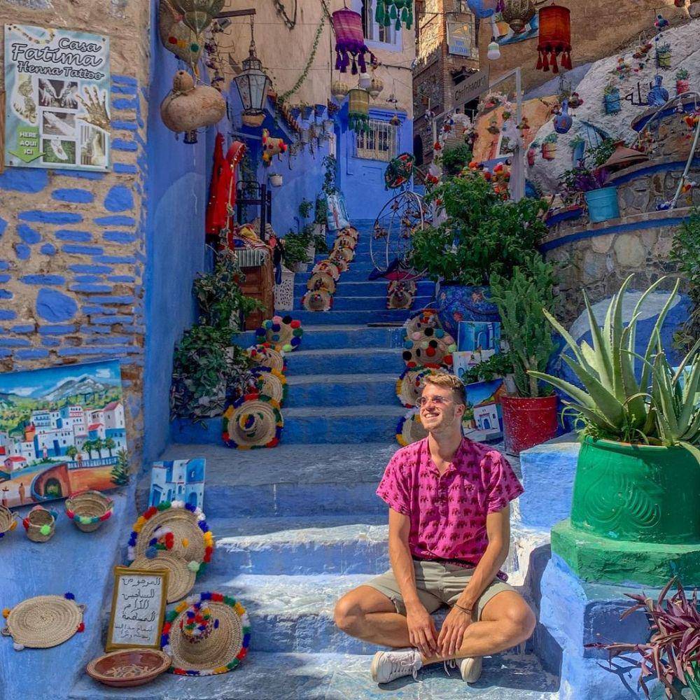 Kota Chefchaouene, Maroko (instagram.com/szabojan)
