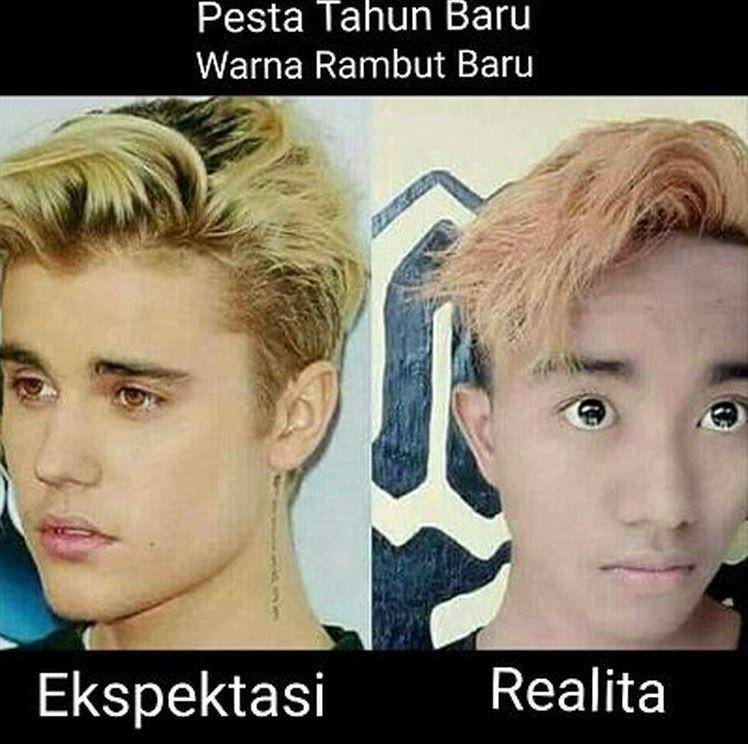 meme ekspektasi vs realita tahun baru (instagram.com/sejiwatinja)