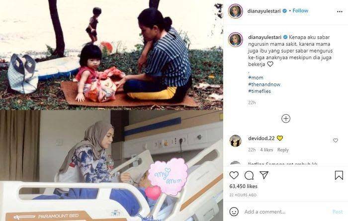 Dian Ayu dan mama (instagram.com/dianayulestari)