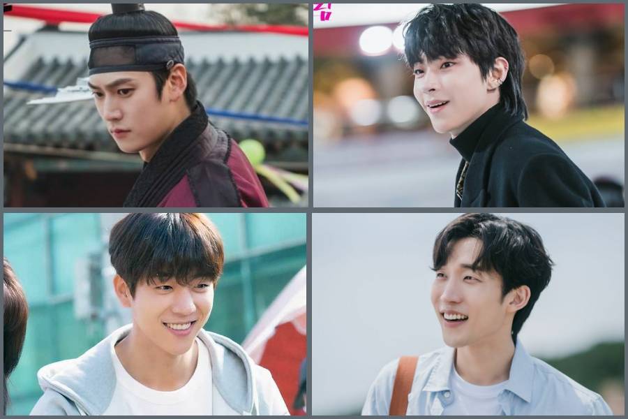 Na In Woo, Hwang In Yeop, Chae Jong Hyeop, dan Lee Sang Yi (instagram.com/tvn_drama | instagram.com/jtbcdrama)