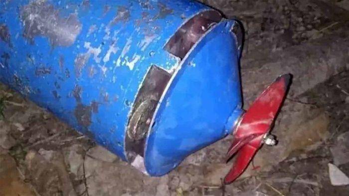 Benda menyerupai rudal ditemukan oleh nelayan tradisional di Kabupaten Anambas (ANTARA FOTO)
