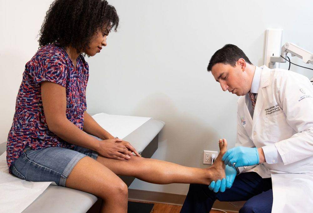 ilustrasi diagnosis sindrom kuboid (northwell.edu)