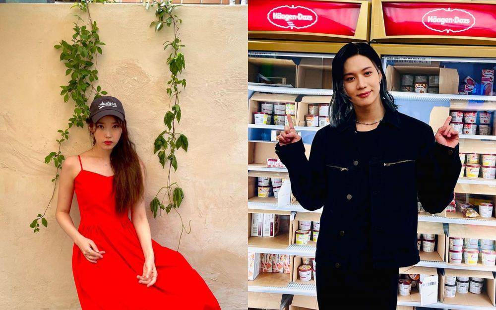 IU dan Taemin SHINee (instagram.com/dlwlrma I instagram.com/lm_____ltm)