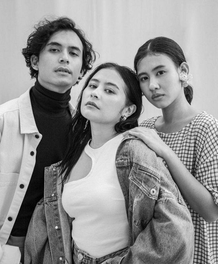 Jourdy Pranata, Prilly Latuconsina dan Shenina Cinnamon (instagram.com/jourdy.pranata)