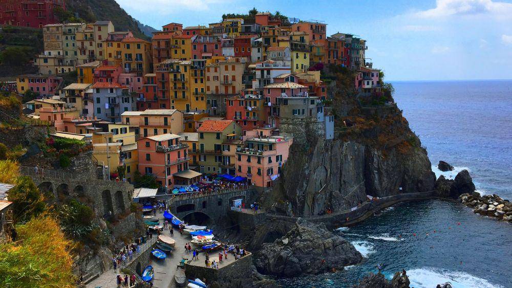 Wisata Kota Manarola, Italia (pixabay.com/Corinespics)