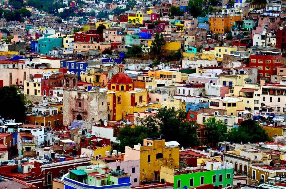 Kota Guanajiato, Meksiko tengah (pixabay.com/pepto81)