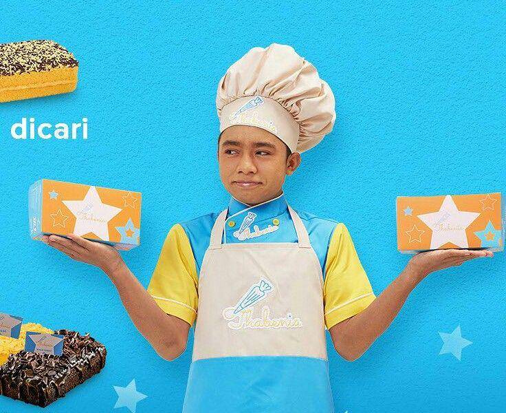 potret anak artis pakai baju koki (instagram.com/thabeniaofficial)
