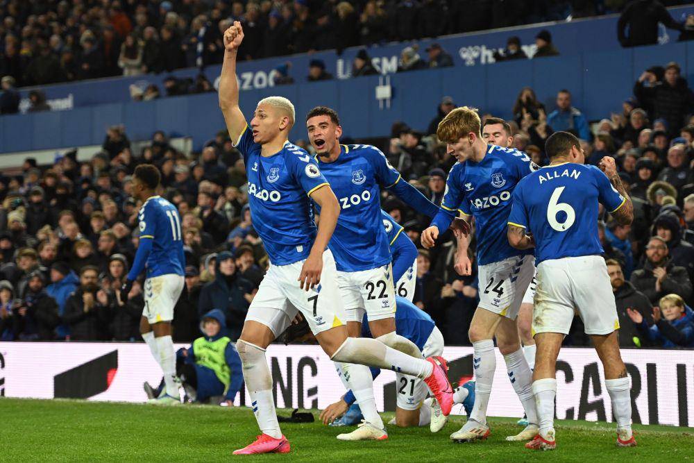 selebrasi pemain Everton (twitter.com/Everton)