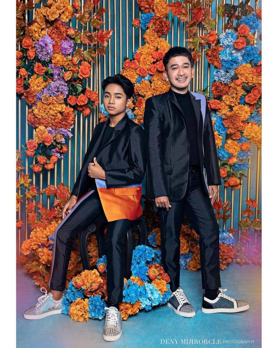 Betrand Peto dan Ruben Onsu (instagram.com/betrandpetoputraonsu)
