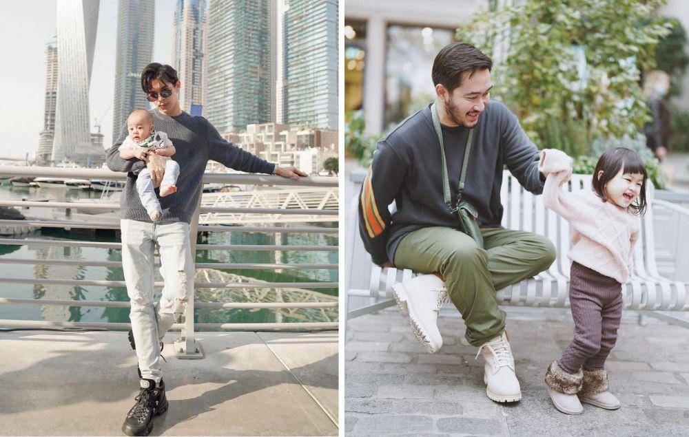 potret artis dan buah hati (instagram.com/rey_mbayang | instagram.com/ritchieismail)