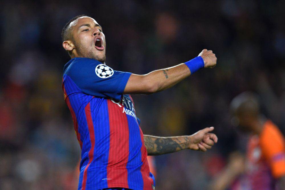 potret Neymar (twitter.com/ChampionsLeague)