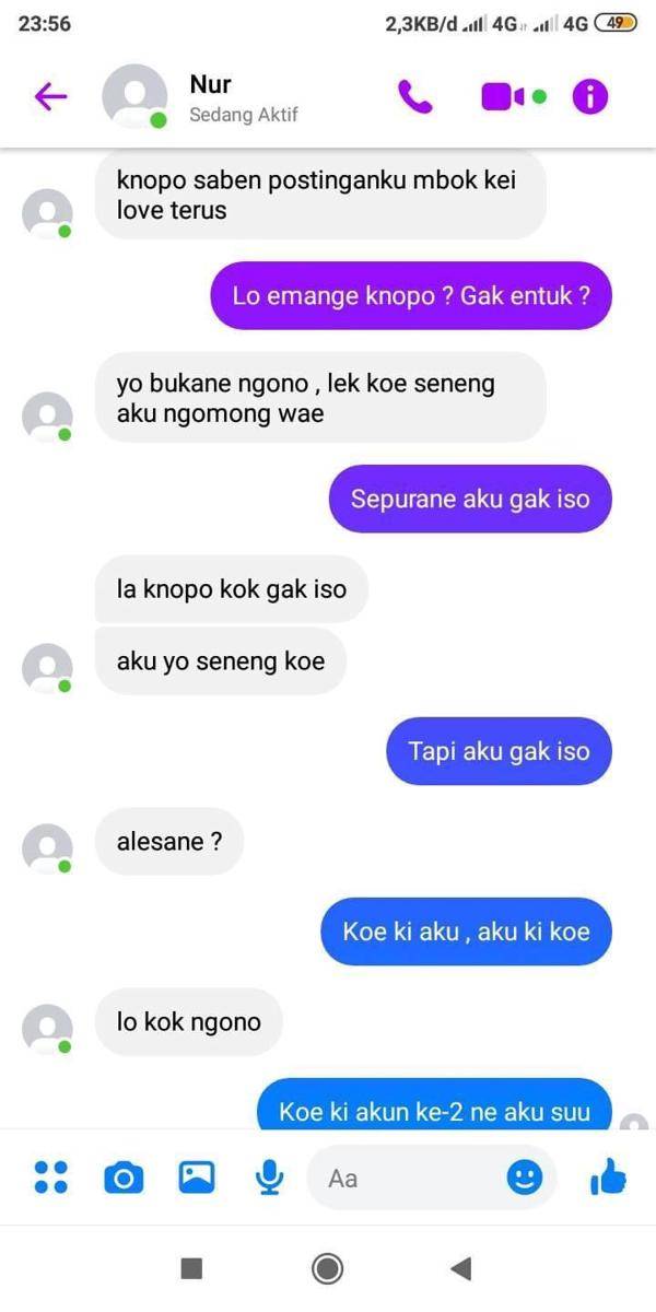 chat bahasa Jawa yang nyesek abis (twitter.com/jowoshitpost)