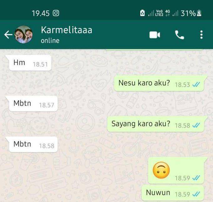 chat bahasa Jawa yang nyesek abis (twitter.com/jowoshitpost)