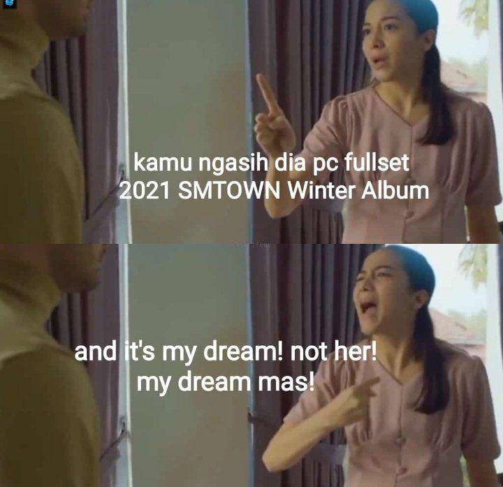 Meme Layangan Putus Edisi KPop (via twitter.com/jonginnanaa)