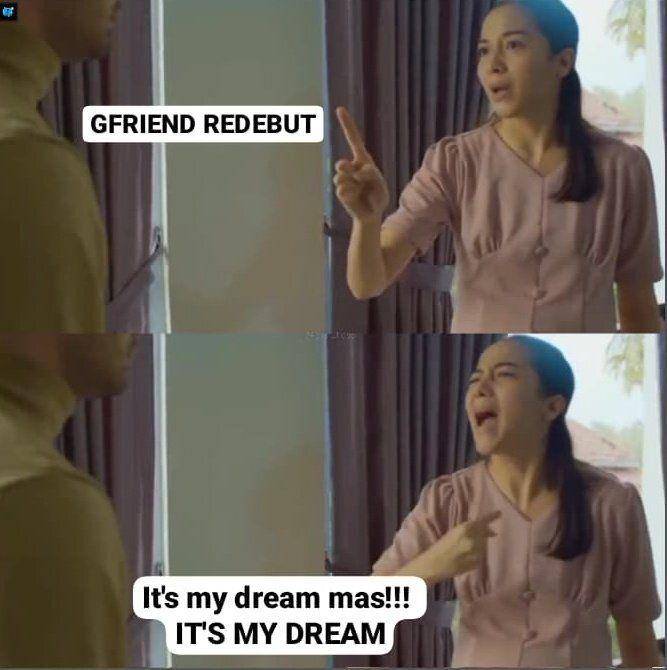 Meme Layangan Putus Edisi KPop (twitter.com/gfriend_fess)