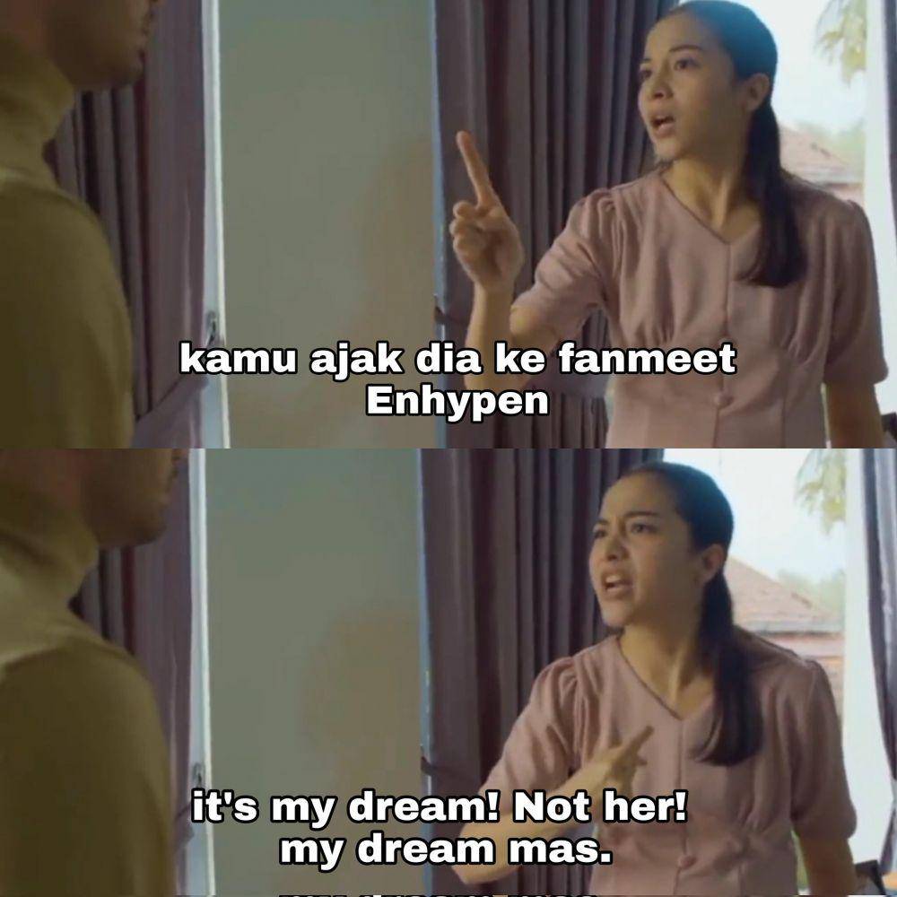 Meme Layangan Putus Edisi KPop (twitter.com/pshksn19icesun)