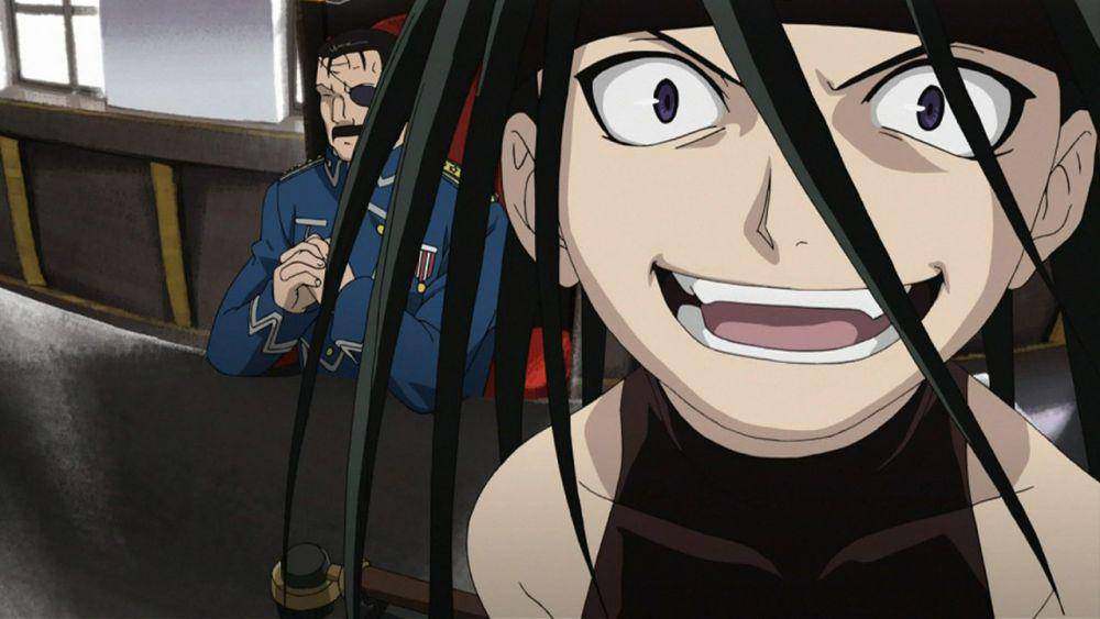 ilustrasi karakter Wrath dan Envy (dok. Studio Bones/Fullmetal Alchemist: Brotherhood)