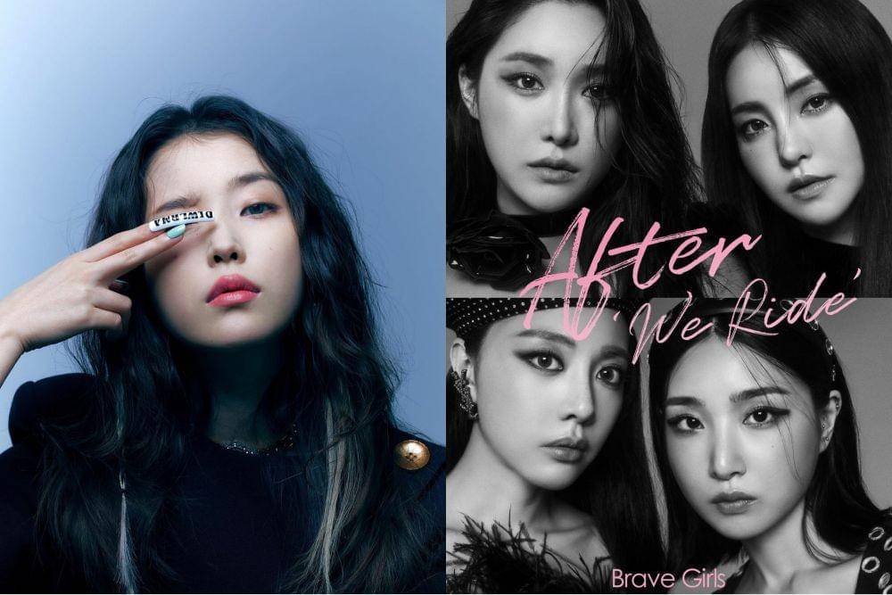 IU dan Brave Girls (instagram.com/dlwlrma | instagram.com/bravegirls.official)