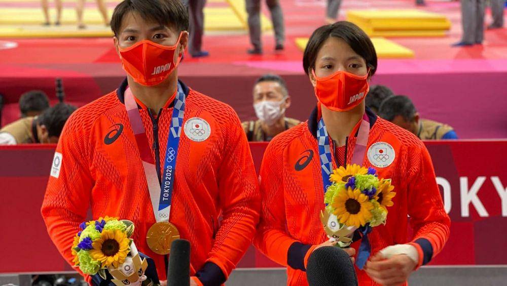 Hifumi dan Uta Abe meraih medali emas cabang judo di Olimpiade 2020 Tokyo. (olympics.com)