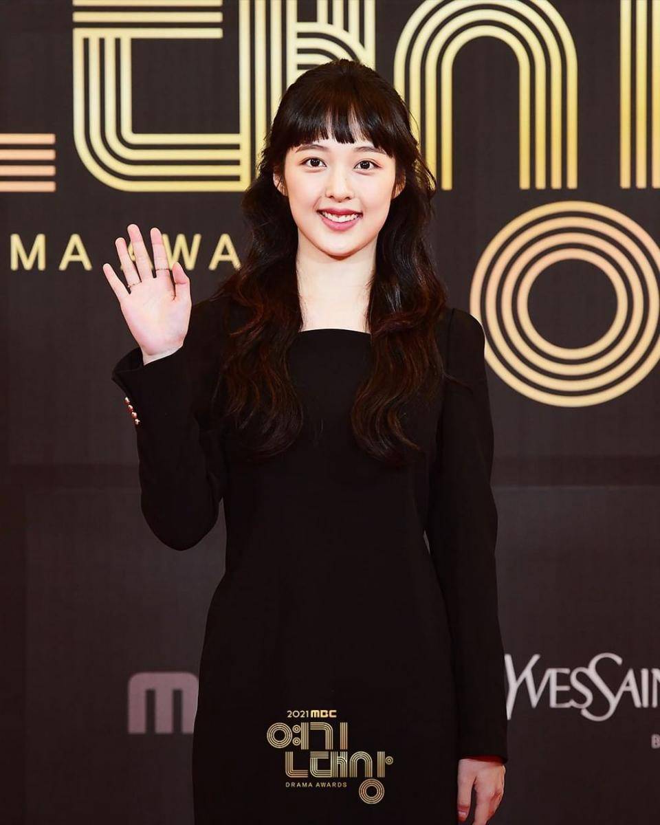 Kim Bo Ra di red carpet MBC Drama Awards 2021 (instagram.com/mbcdrama_now)