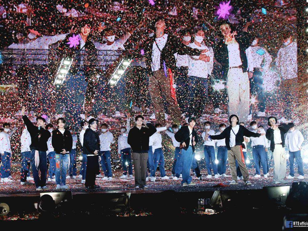 kemeriahan konser BTS (facebook.com/bangtan.official)