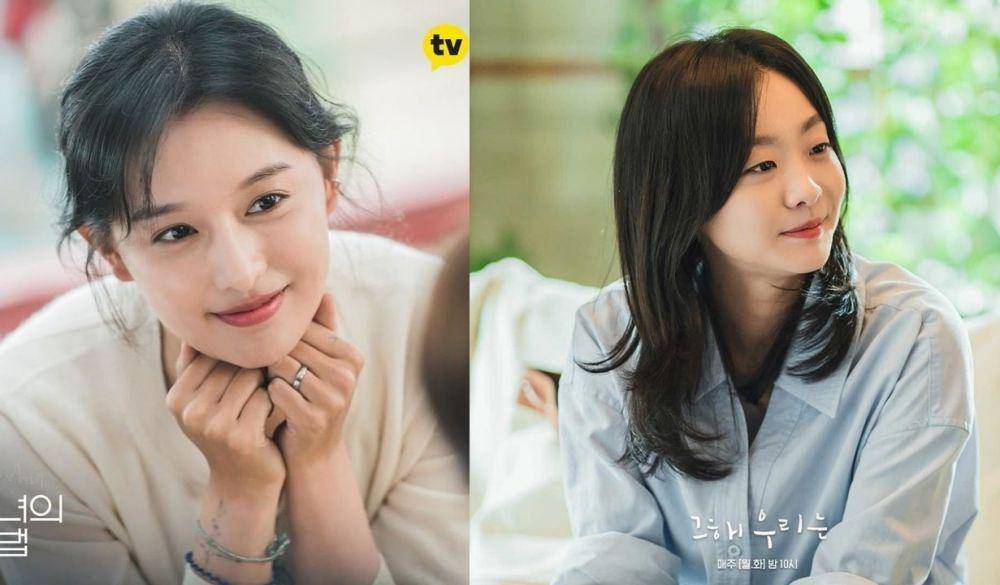 Kim Ji Won dalam Lovestruck in the City (instagram.com/kakaotv.official) | Kim Da Mi dalam Our Beloved Summer (instagram.com/sbsdrama.official)