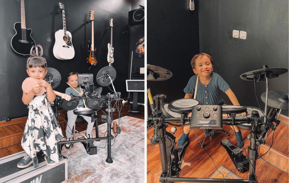 9 Potret Xabiru yang Kian Aktif, Calon Anak Band, Nih!