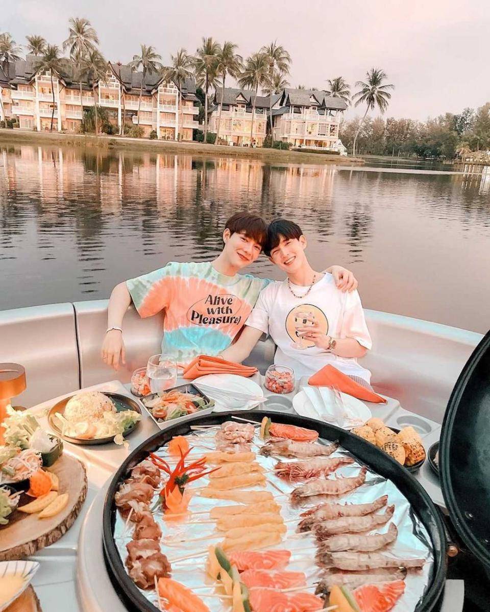 Newyear Kitiwhut dan Both Nattapong (instagram.com/newyear_kitiwhut)