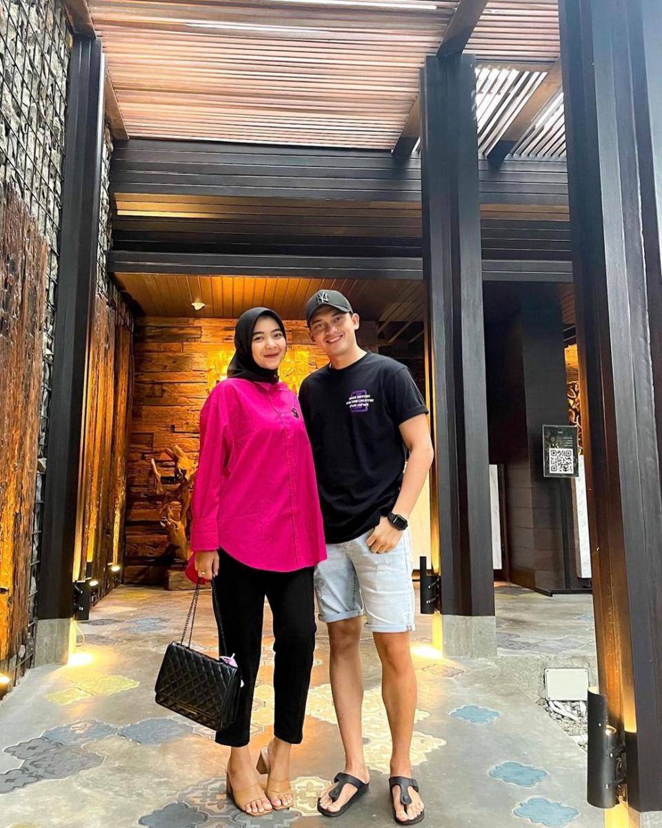 Ikbal Fauzi dan Novia Giana (instagram.com/ikbalfauzi_)