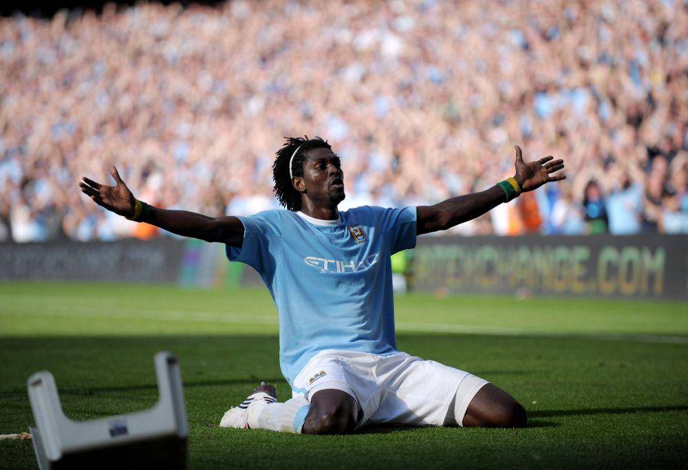 Emmanuel Adebayor (twitter.com/SoccerAM)