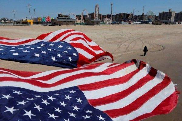 Ilustrasi bendera Amerika Serikat (ANTARA FOTO/REUTERS/Andrew Kelly)
