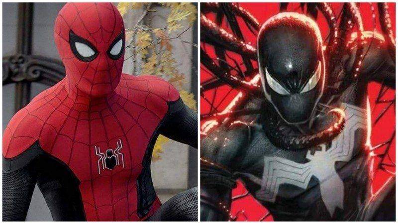 Spider-Man di No Way Home dan Spider-Man Symbiote. (Dok. Marvel Studios)