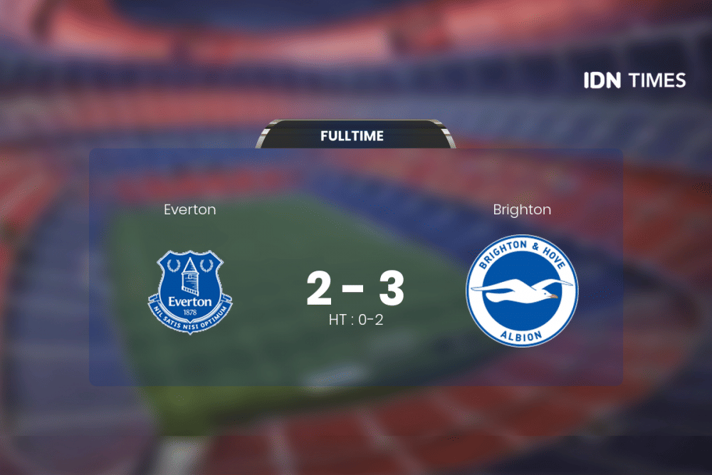 Brighton Permalukan Everton di Kandangnya