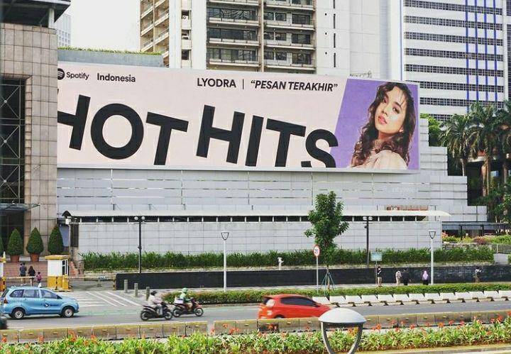 Lagu Pesan Terakhir yang dibawakan Lyodra mendapatkan penghargaan dari spotify. Instagram.com/lyodraofficial