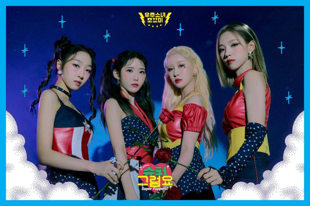 WJSN CHOCOME dalam foto konsep Super Yuppers! (twitter.com/WJSN_Cosmic)