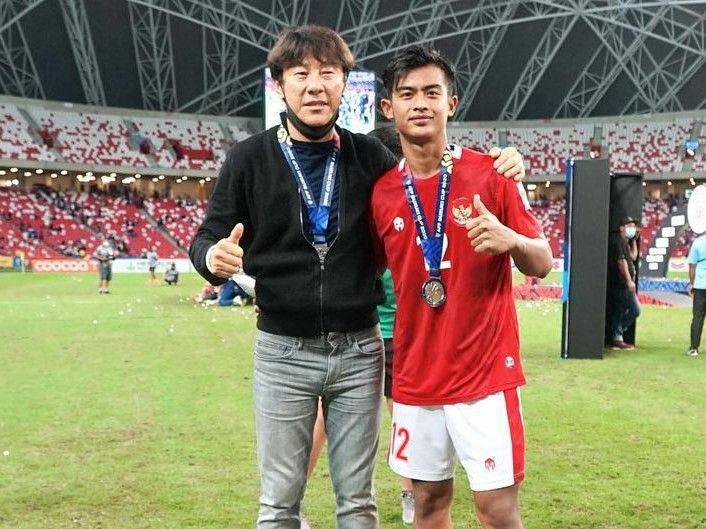 potret Pratama Arhan dan Shin Tae Yong (instagram.com/pratamaarhan8)