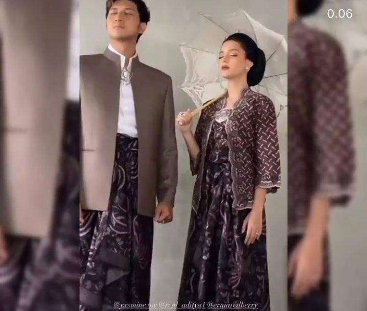 di balik layar prewedding Aditya Zoni (instagram.com/redberrywedding)