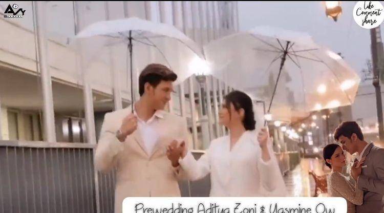 di balik layar prewedding Aditya Zoni (instagram.com/redberrywedding)