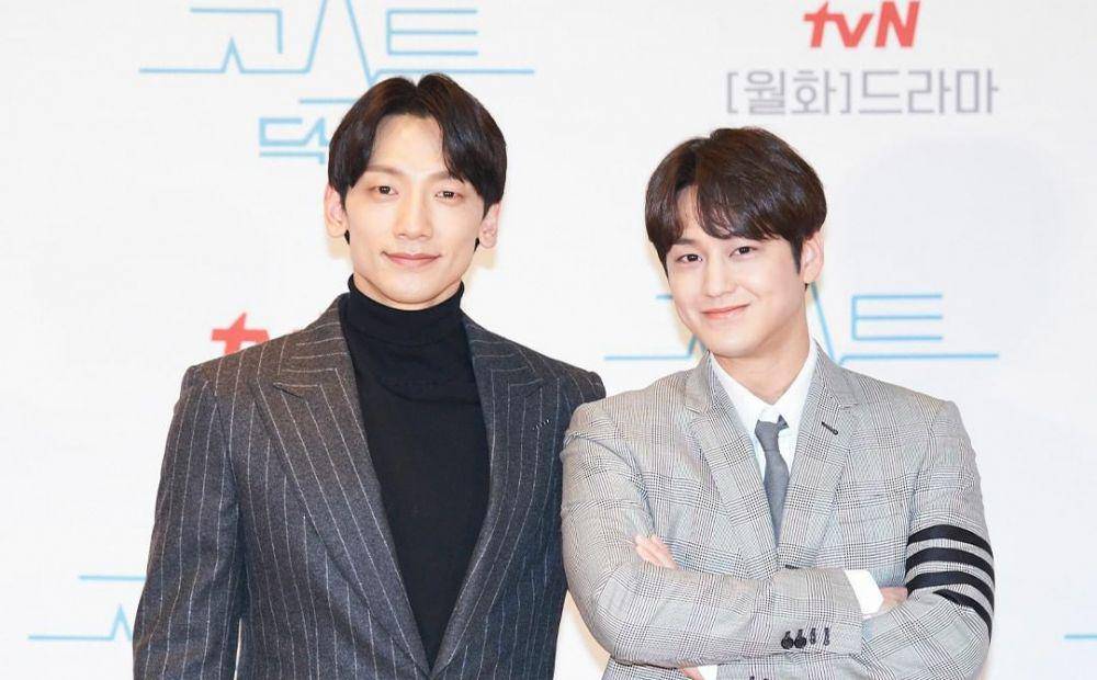Rain dan Kim Bum yang membintangi drama Ghost Doctor. (instagram.com/tvn_drama)