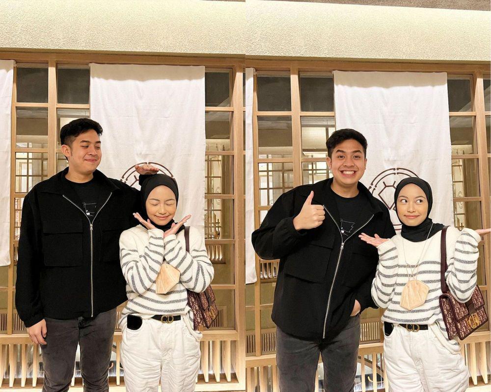 10 Potret Kedekatan Jerome Polin dan Tsana, Trending Twitter