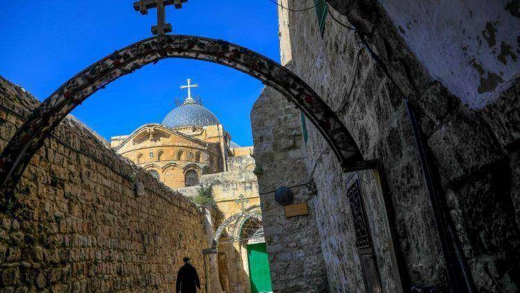 Gereja di Palestina (twitter.com/Representative Office of Poland in Ramallah)
