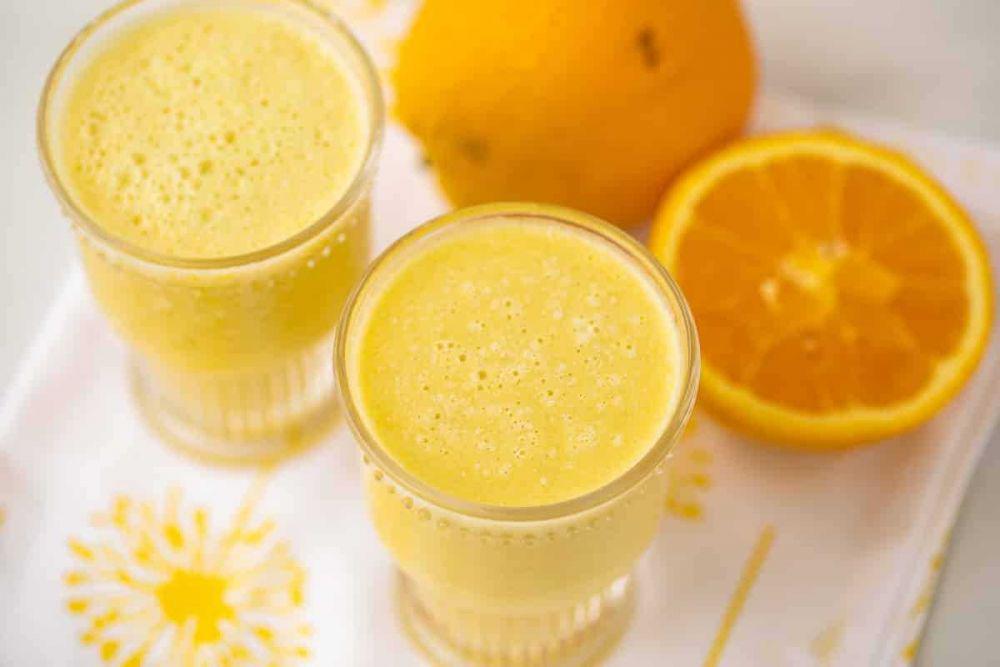 Resep Lemongrass and Orange Smoothie, Minuman dengan Cita Rasa Unik!