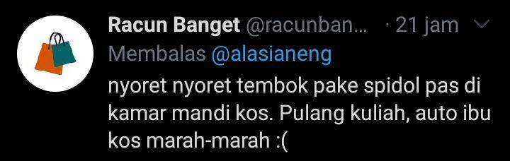 hal random di kamar mandi (twitter.com/racunbangets)