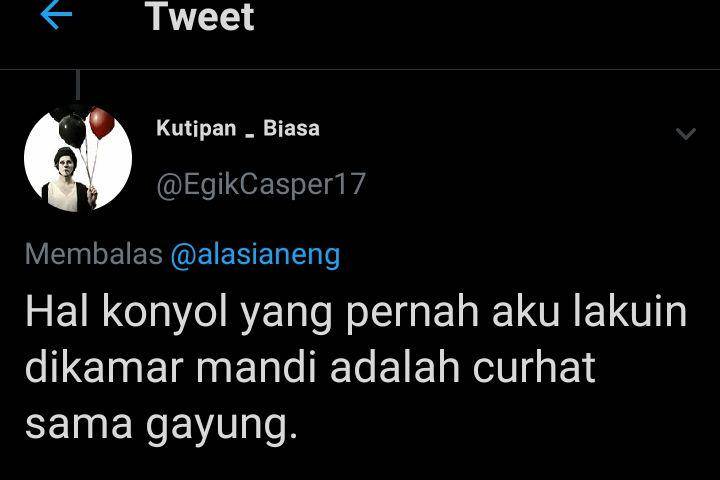 hal random di kamar mandi (twitter.com/EgikCasper17)