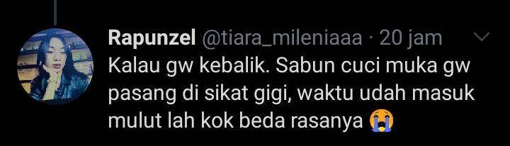 hal random di kamar mandi (twitter.com/tiara_mileniaaa)